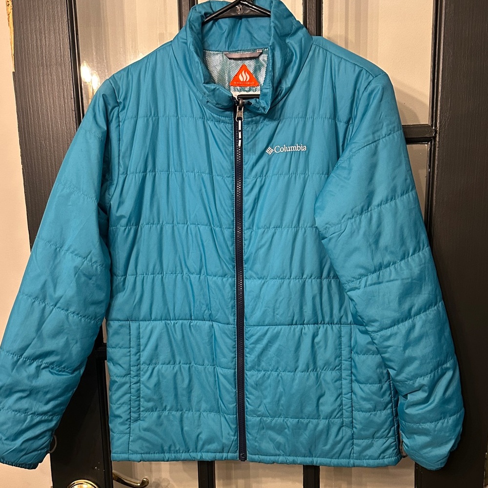 Columbia Teal Insulated Jacket